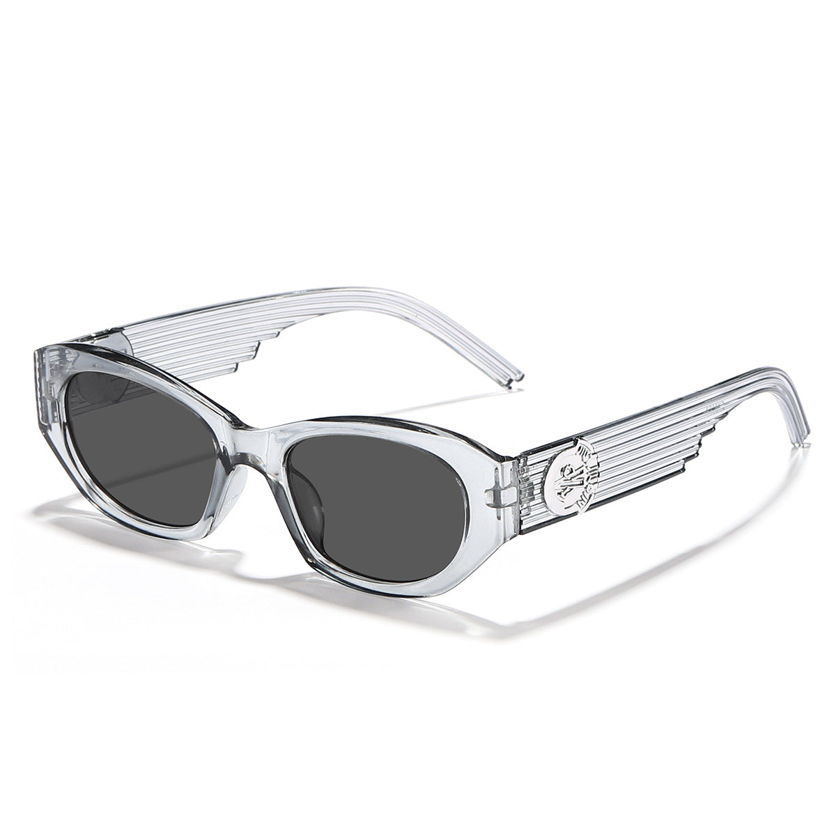 Damen Designer-Sonnenbrille im eleganten Transparentdesign Karnz