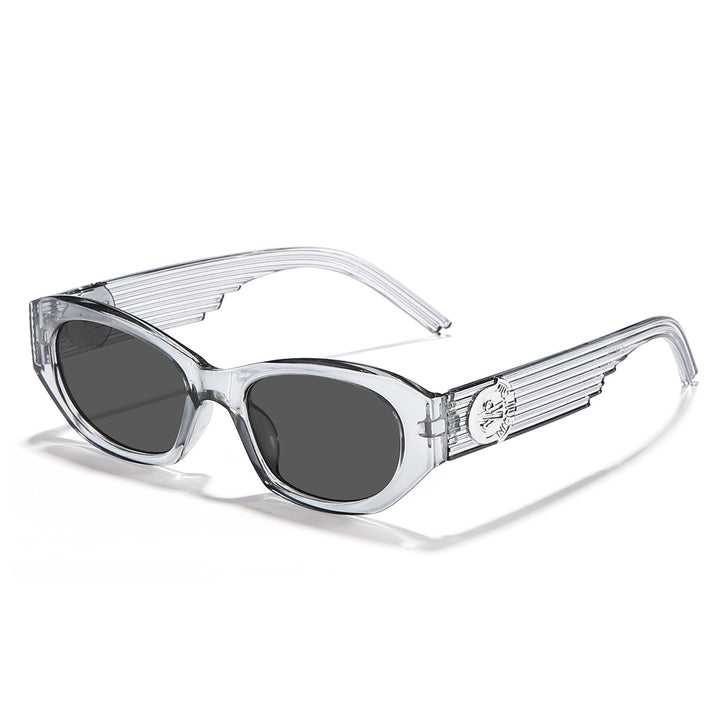Damen Designer-Sonnenbrille im eleganten Transparentdesign Karnz