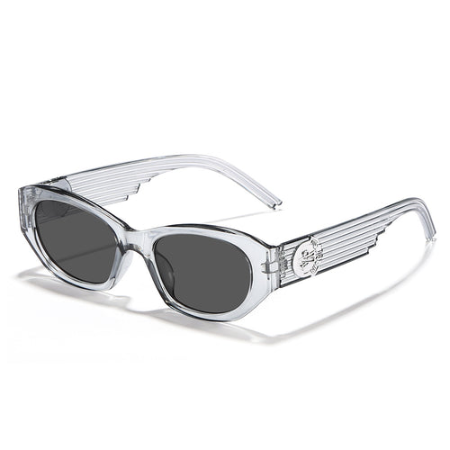 Damen Designer-Sonnenbrille im eleganten Transparentdesign Karnz