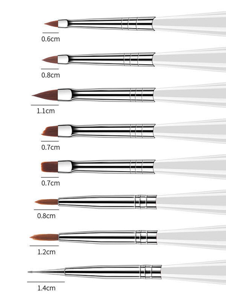 Professionelles Nagelkunst Pinselset Karnz 1787460830