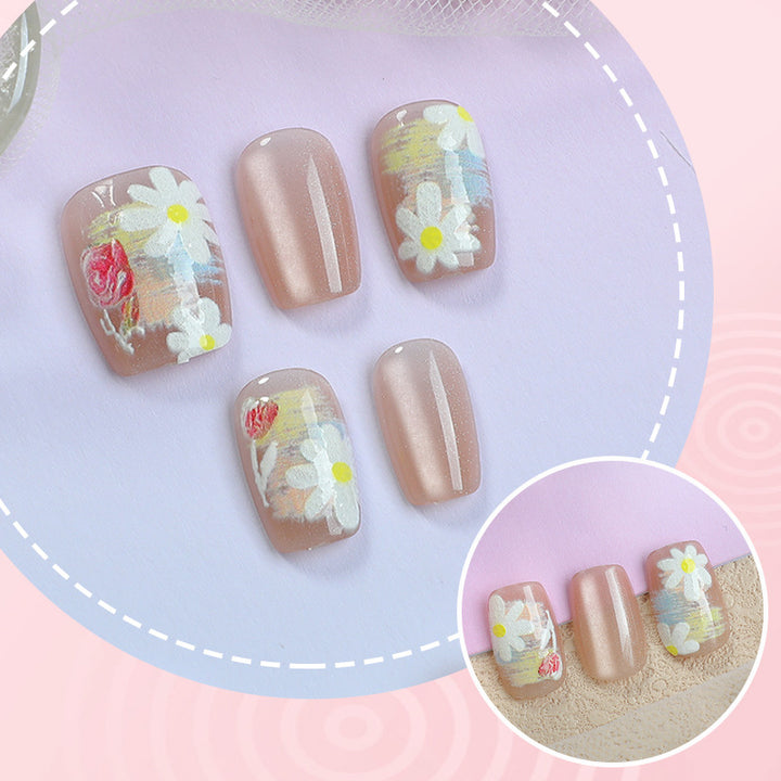 Dekoratives Floral Art Press-On Nail Set 1790738647