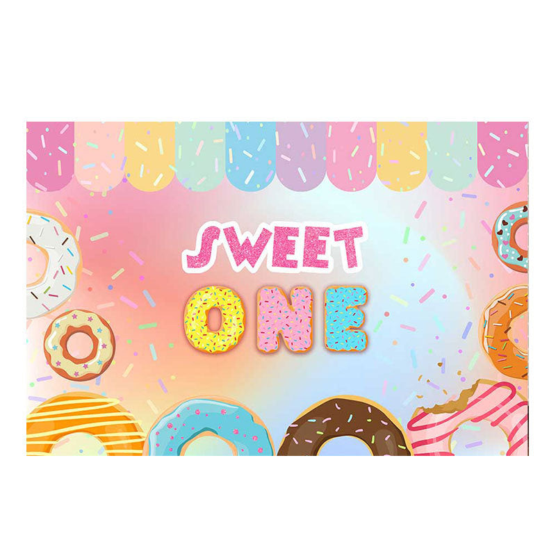 Kinderspielerische Donut-Themen Wandkunst Karnz