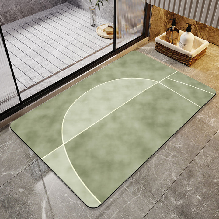 Soft Touch Memory Foam Badevorleger Karnz