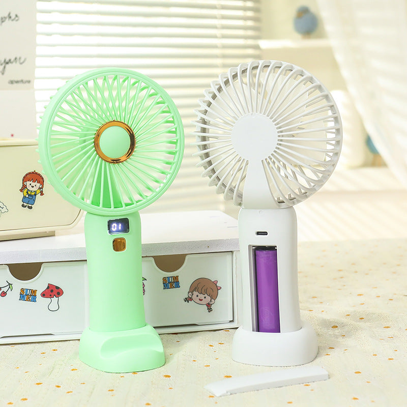 Damen Tragbarer Handventilator mit energieeffizienter USB-Ladefunktion Karnz