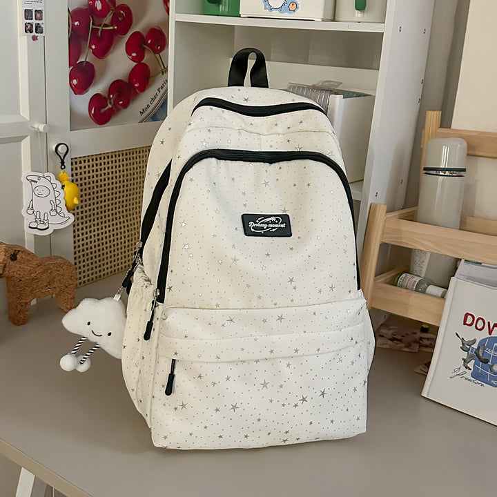 Sternen-Druck Geräumiger Rucksack Karnz