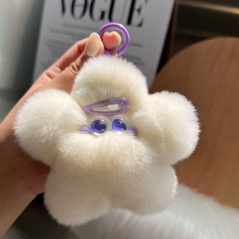 Plüschsternförmiges Haaraccessoire Karnz