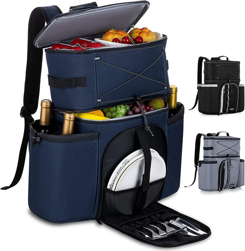 Isolierte Picknick-Rucksack-Kühlbox Karnz