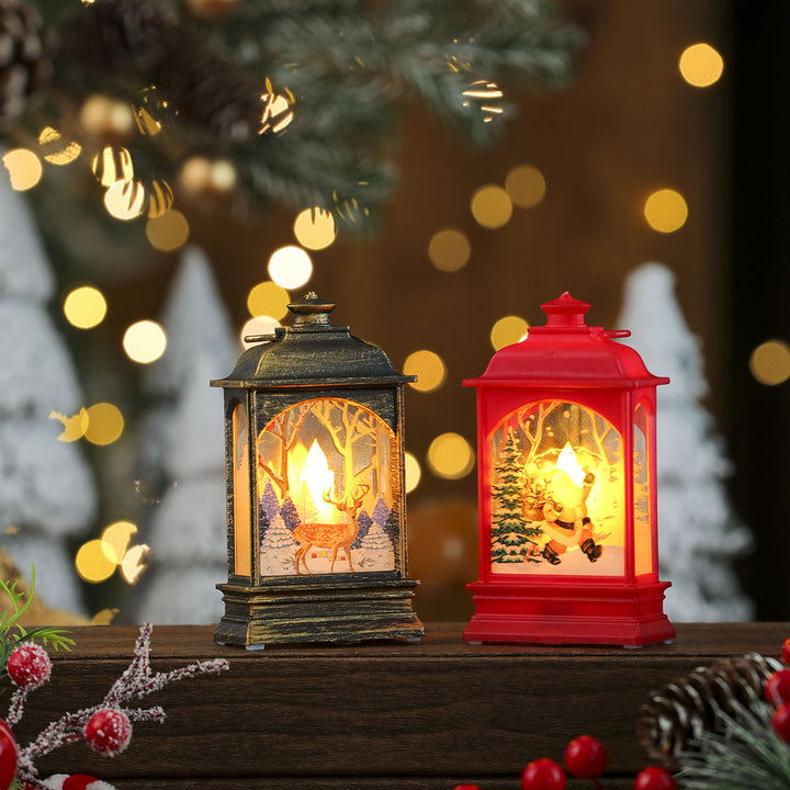 LED-beleuchtete Weihnachtslaterne Karnz