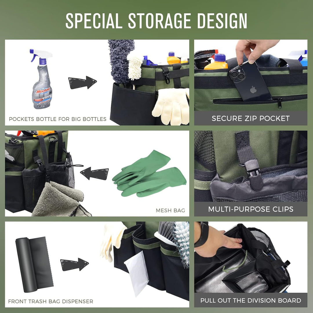 Multifunktionale Organizer-Tasche mit Fächern Karnz
