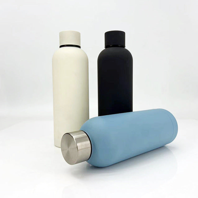 Damen Hochwertige minimalistischer Edelstahl Trinkflasche Karnz