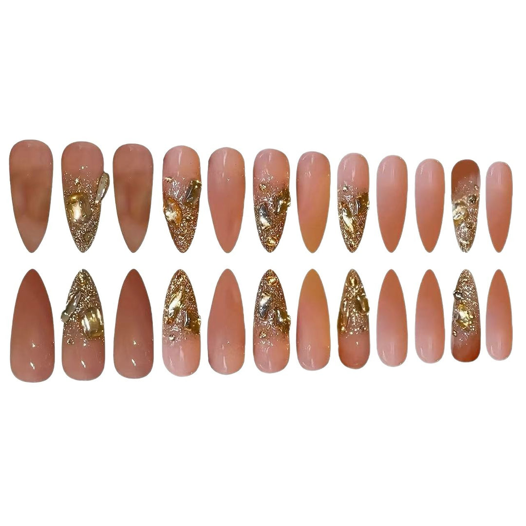 Glamouröse Stiletto-Nagelkunst-Verstärkungen Karnz