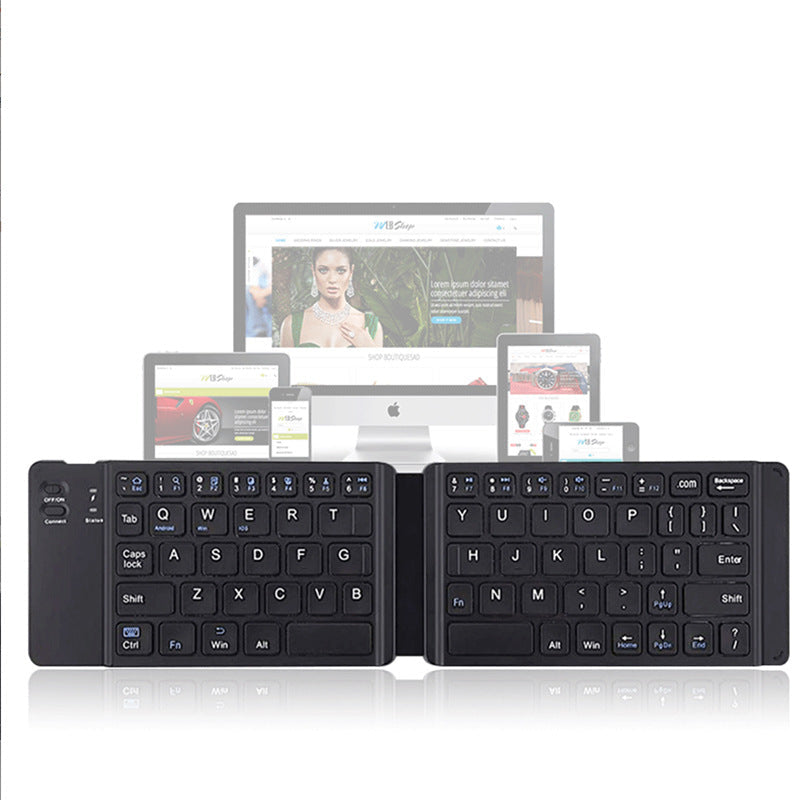 Faltbare tragbare Bluetooth-Tastatur Karnz