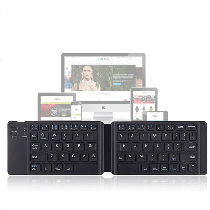 Faltbare tragbare Bluetooth-Tastatur Karnz