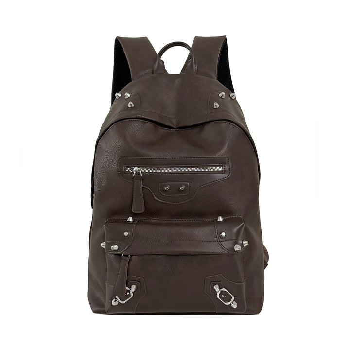 Stylische lässige Leder-Rucksack Karnz
