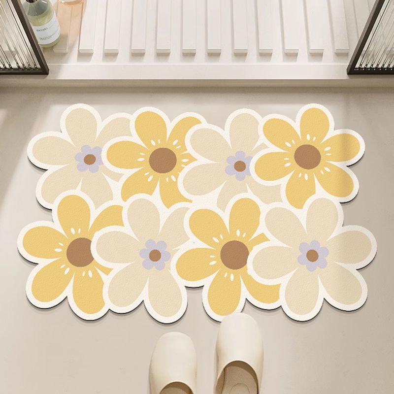 Dekorativer Floral Fußmatte