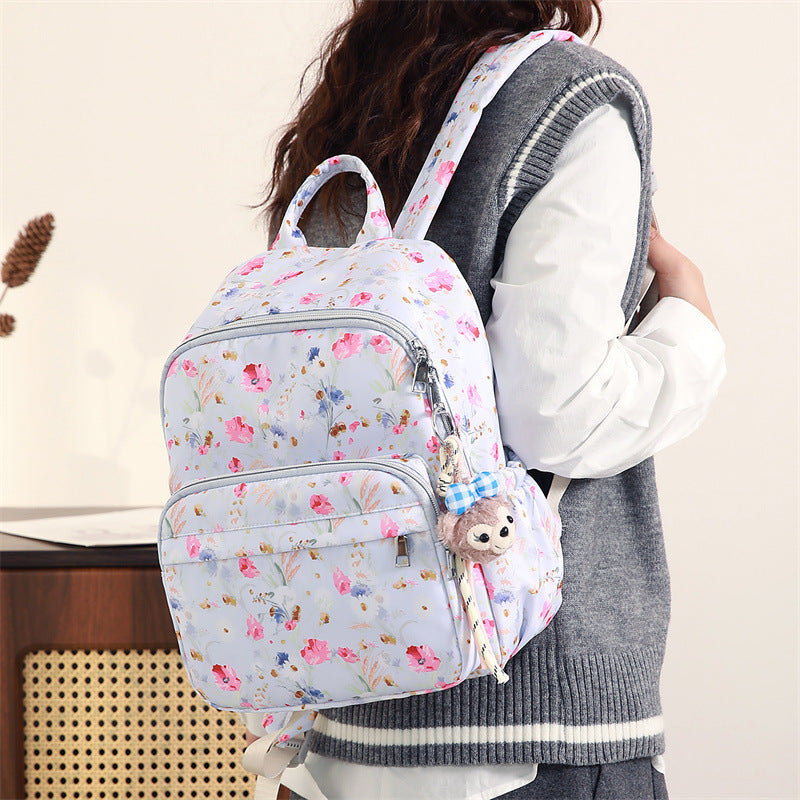 Verspielter Grafikdruck Rucksack Karnz