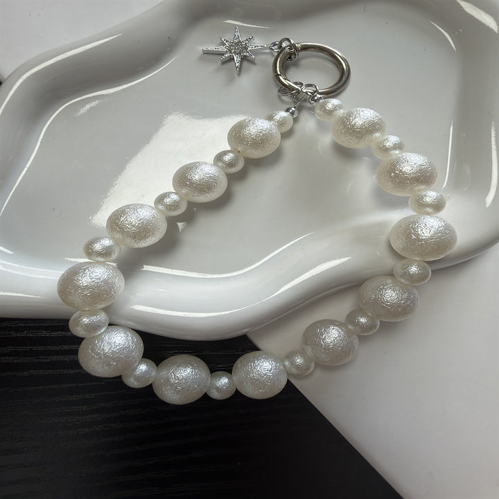Elegante Perlen Charm Armband Karnz