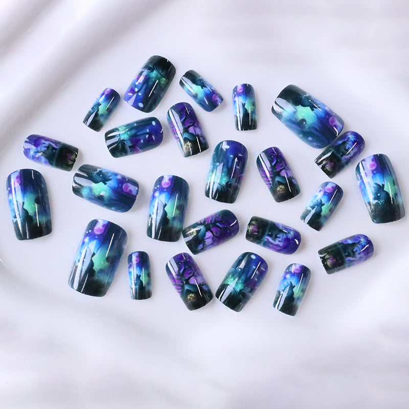 Fantasy-Landschaft-Nagelkunst Karnz