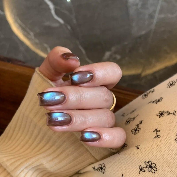 Iridescent Press-On Nagelset