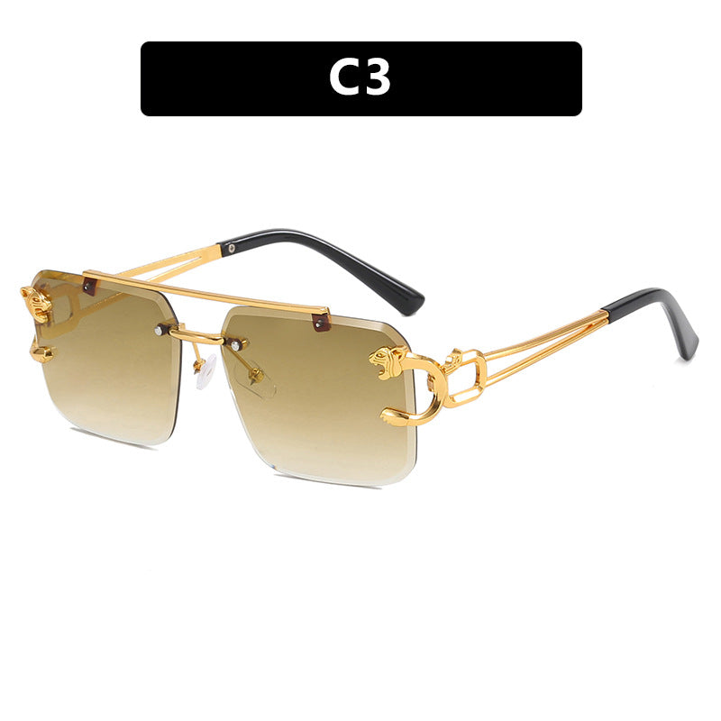Damen Luxus-Sonnenbrille mit elegantem Metalldetail Karnz