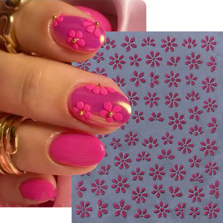 Dekorative Florale Nagel Kunst Aufkleber  1791507059