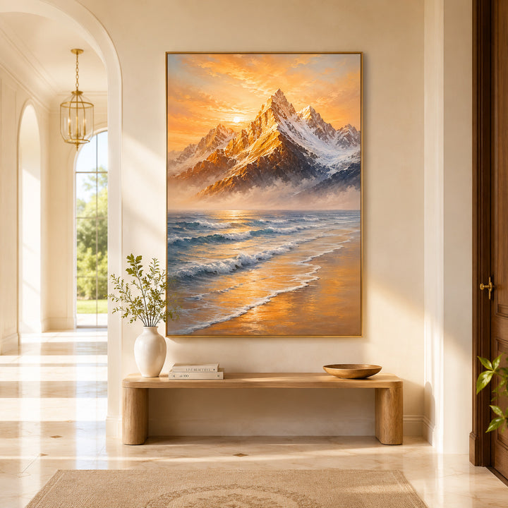 Landschaft Leinwand Kunstdruck