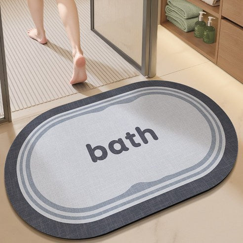Niedliche Kaninchen-Themen-Badematte