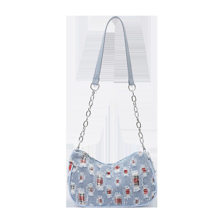 Sternenmuster Schultertasche