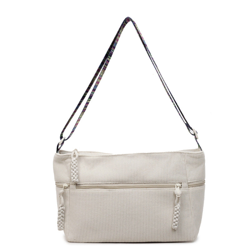 Stylische Bohemian Utility Schultertasche
