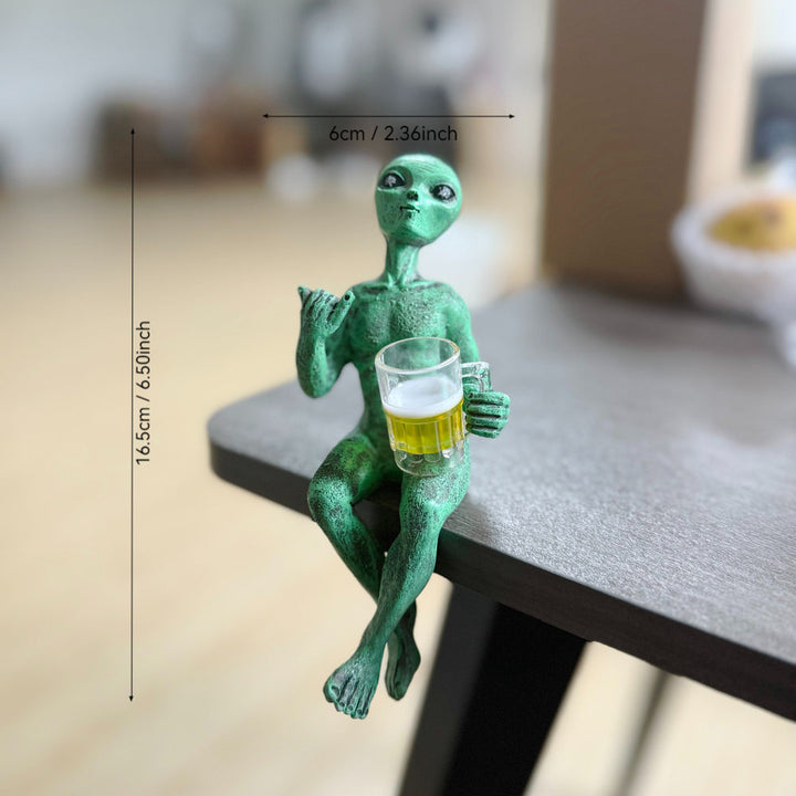 außergewöhnliche Alien-Figur Karnz