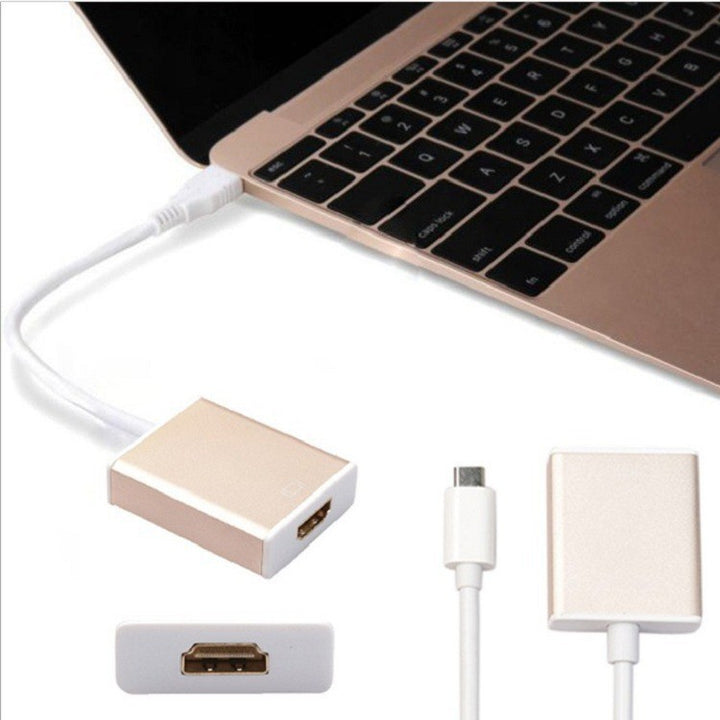 Usb-C Zu Hdmi Konverter mit 4K Unterstützung Karnz