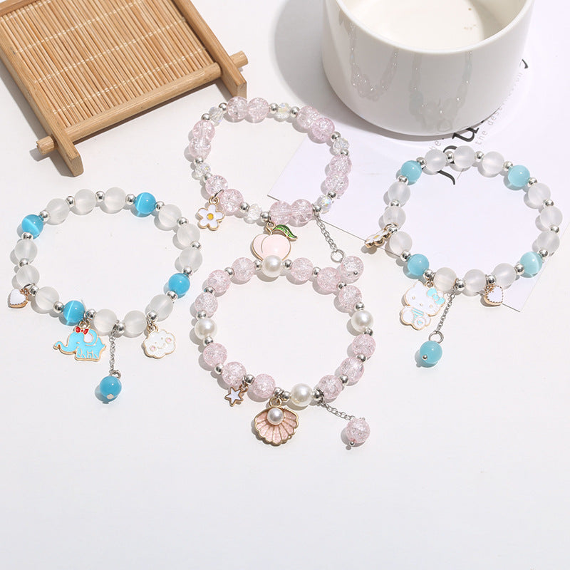 Elegante Muschel Charm Armband Karnz