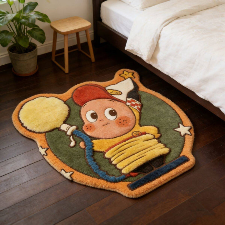 Cartoon Charakter Teppich