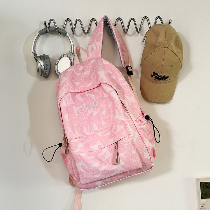 Geometrisches Muster Lässiger Rucksack Karnz