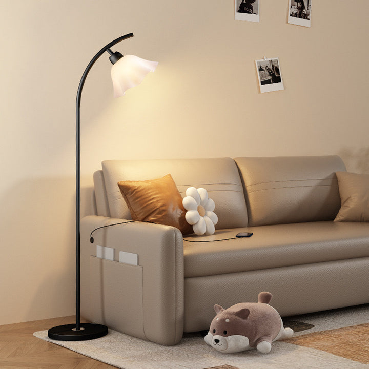 Kurven Stehlampe