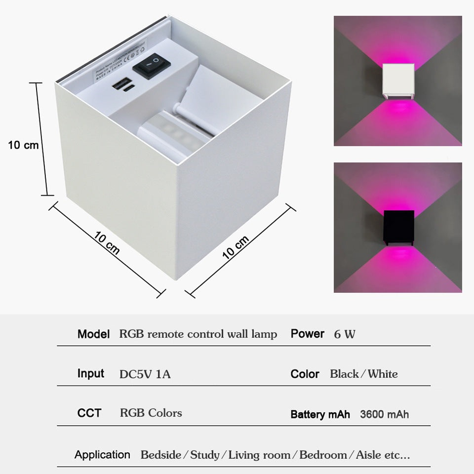 RGB-Farbenwechselnde Wandbeleuchtung