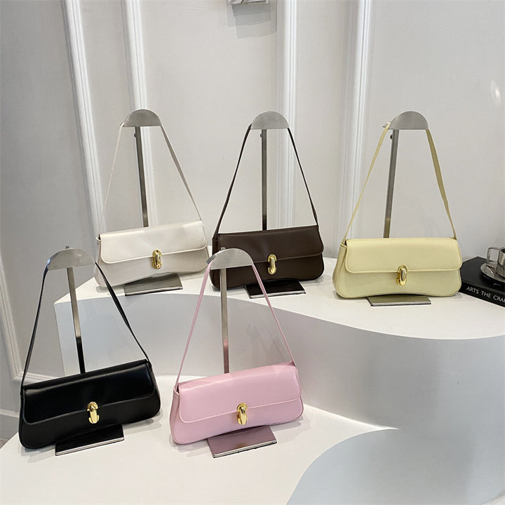 Elegante Minimalistische Schultertasche Karnz