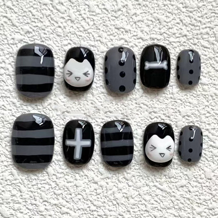 Verspieltes Künstlerisches Nagelkunst Design Set Karnz