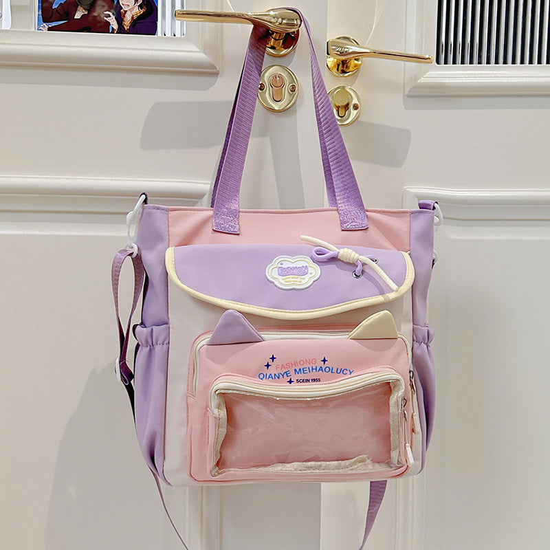 Multifunktionaler Katzenohren-Rucksack