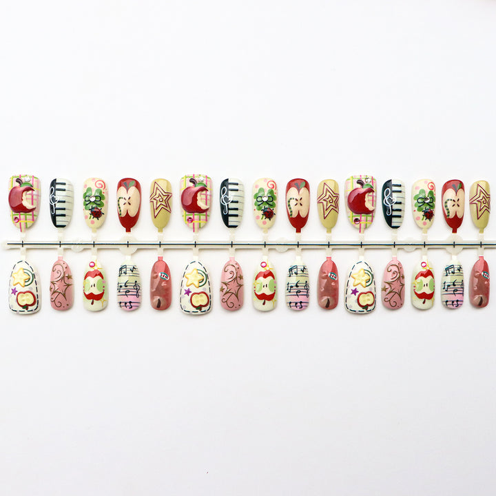 Dekorative Nagelkunst