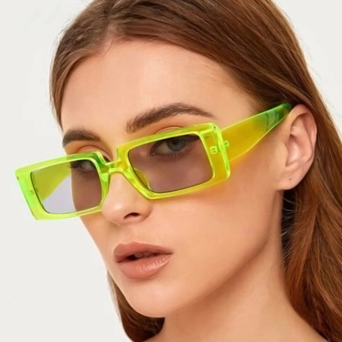 Damen Oversized-Sonnenbrille im modernen Schildpatt-Design Karnz