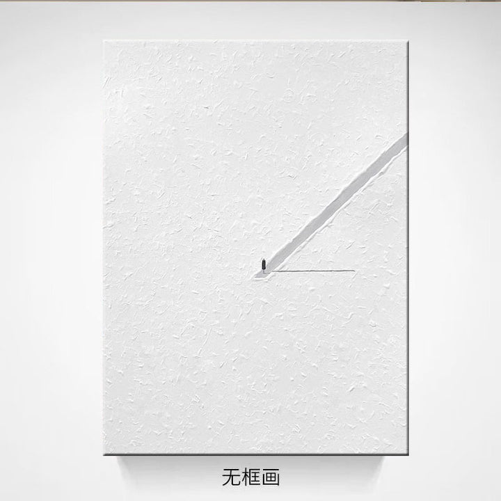 Minimalistische Texturierte Relief Leinwandkunst