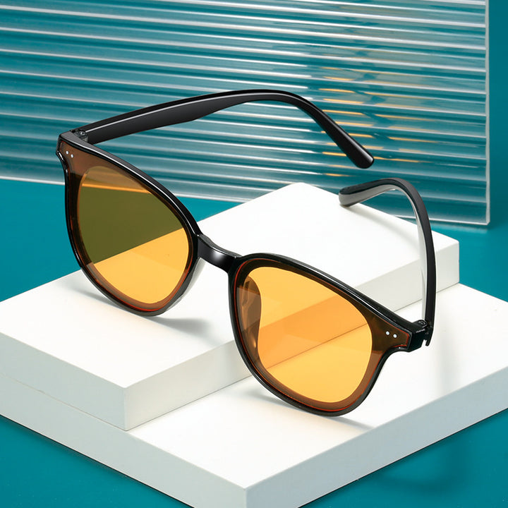 Vintage Retro-inspirierte Katzenaugen-Sonnenbrille Karnz