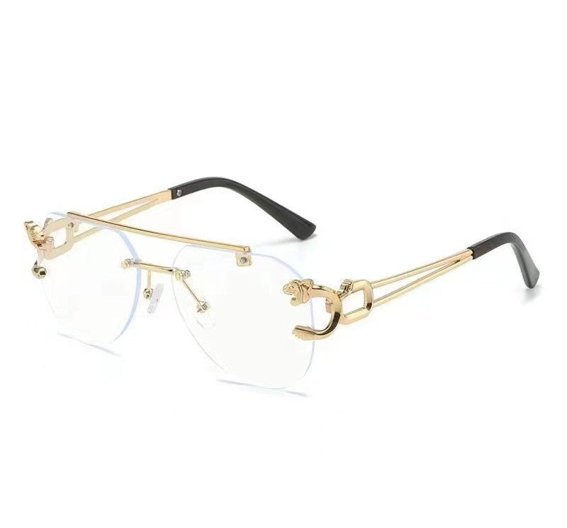 Damen Designer Sonnenbrille mit einzigartigem tierischen Akzent Karnz