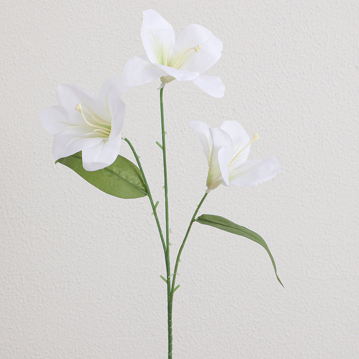 Künstlicher Lilienstängel mit filigranen Blüten Karnz