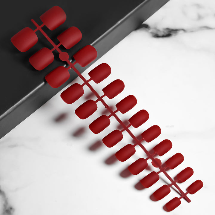 Matte Finish Press-On Nail Tips Karnz
