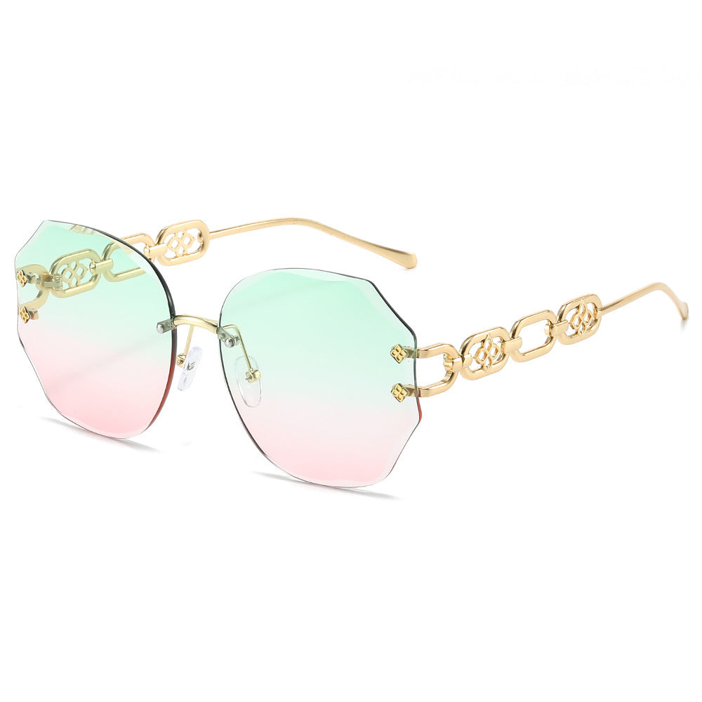 Elegante Übergroße Achteckige Sonnenbrille Karnz
