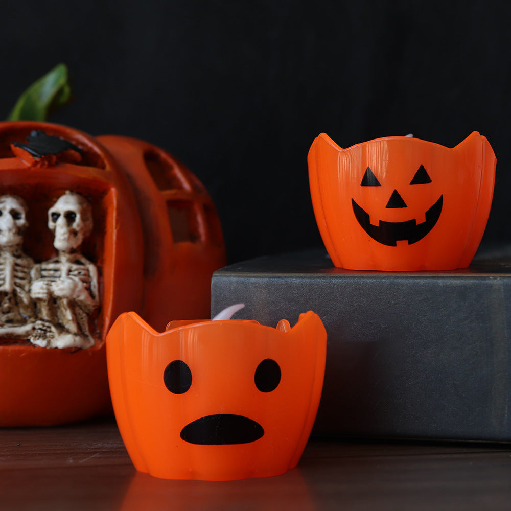 Halloween Kürbis Kerzenhalter Karnz