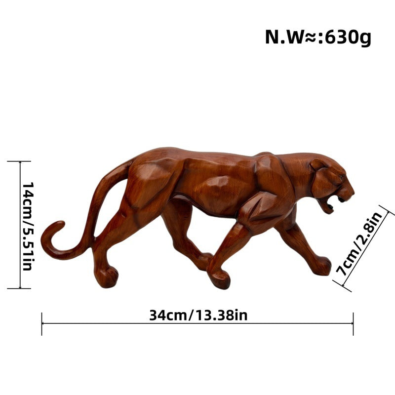 Dekorative Jaguar Figur Karnz