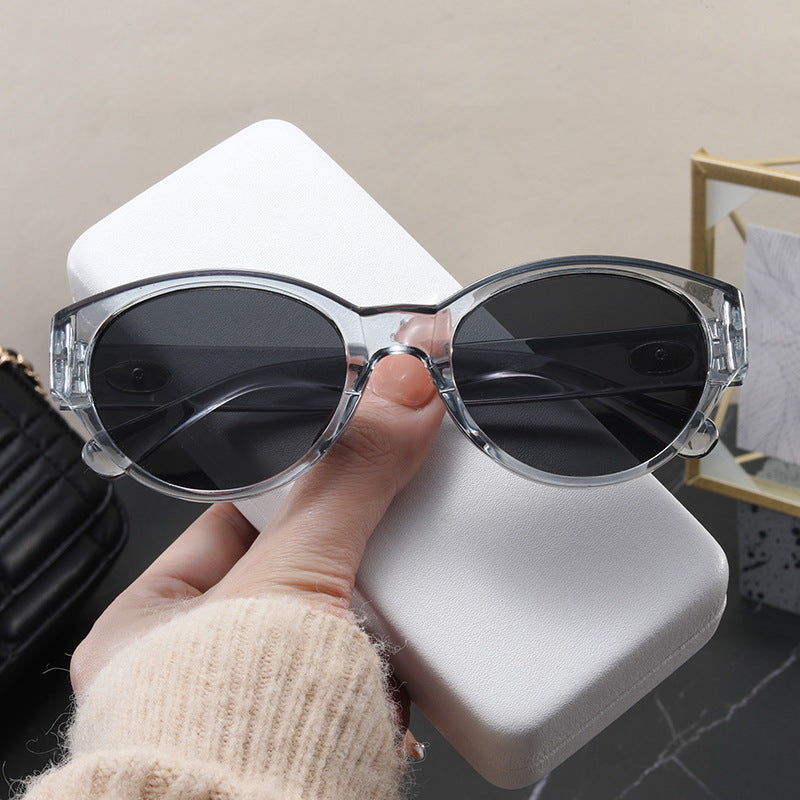 Damen Cat-Eye Sonnenbrille mit exotischem Design und robustem Rahmen Karnz